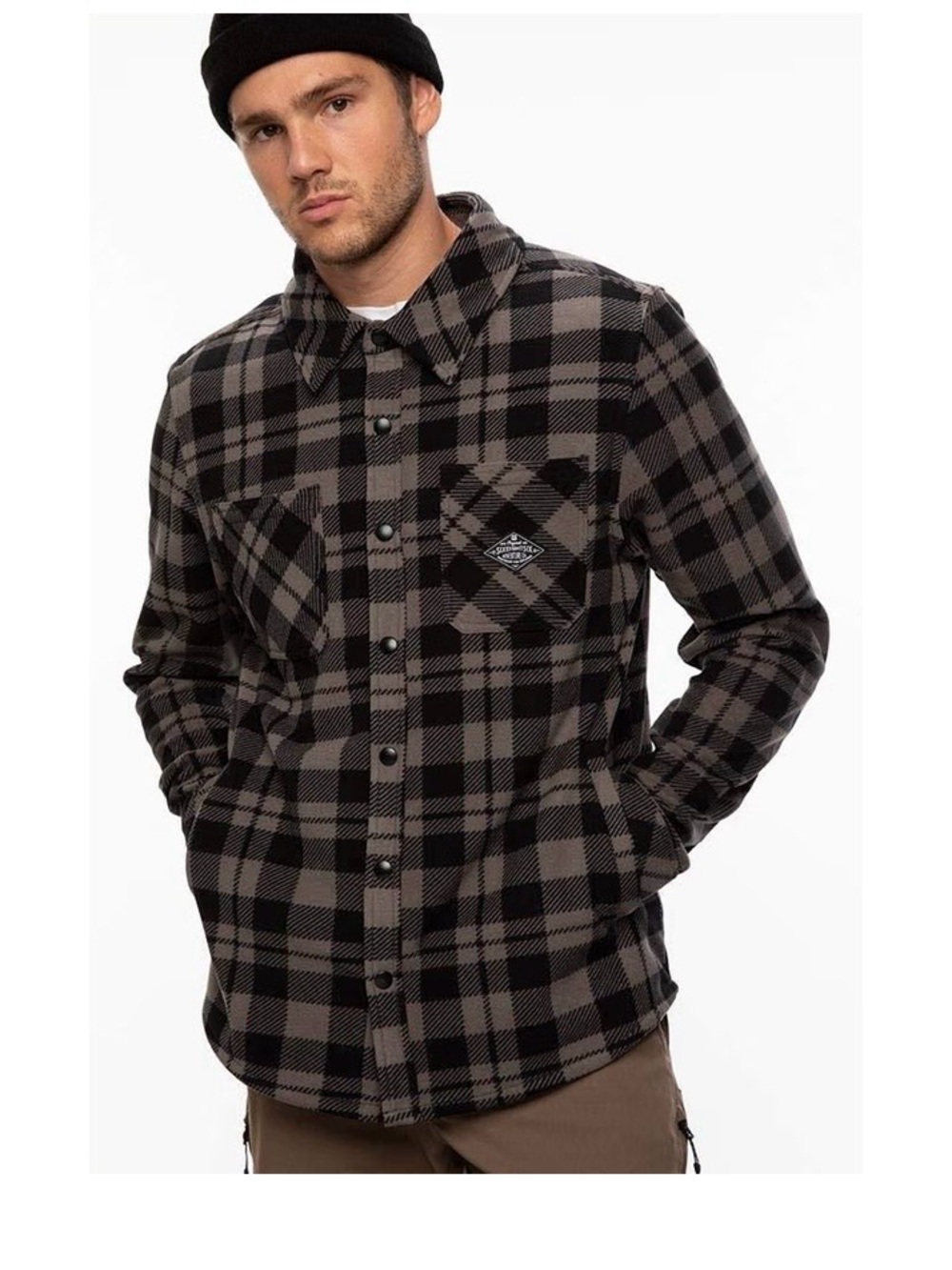 Men's 686 Sierra Fleece Flannel in Large